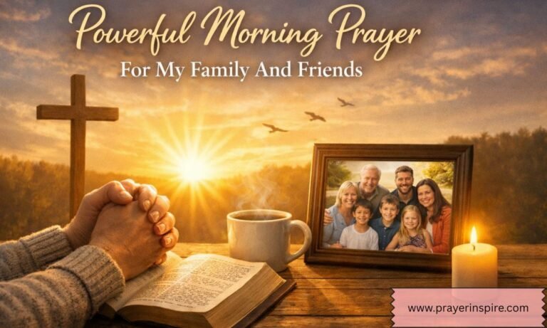 Powerful Morning Prayer For My Family And Friends