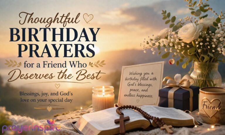 Thoughtful Birthday Prayers for a Friend Who Deserves the Best