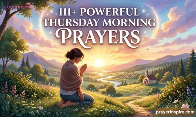 111+ Powerful Thursday Morning Prayers