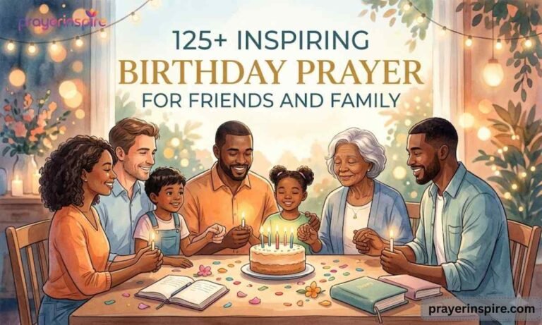 125+ Inspiring Birthday Prayer for Friends and Family