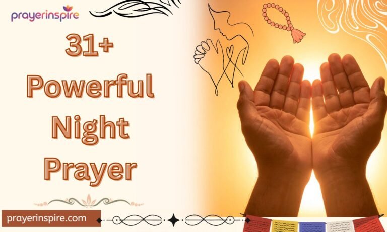 31+ Powerful Night Prayer