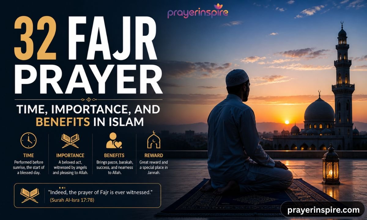 32 Fajr Prayer: Time, Importance, and Benefits in Islam