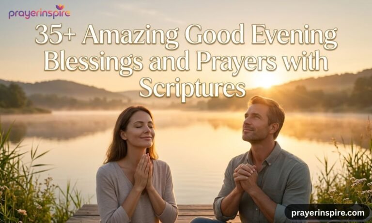 35+ Amazing Good Evening Blessings and Prayers with Scriptures