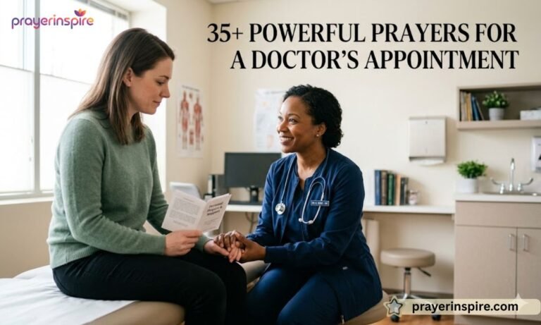 35+ Powerful Prayers for a Doctor’s Appointment