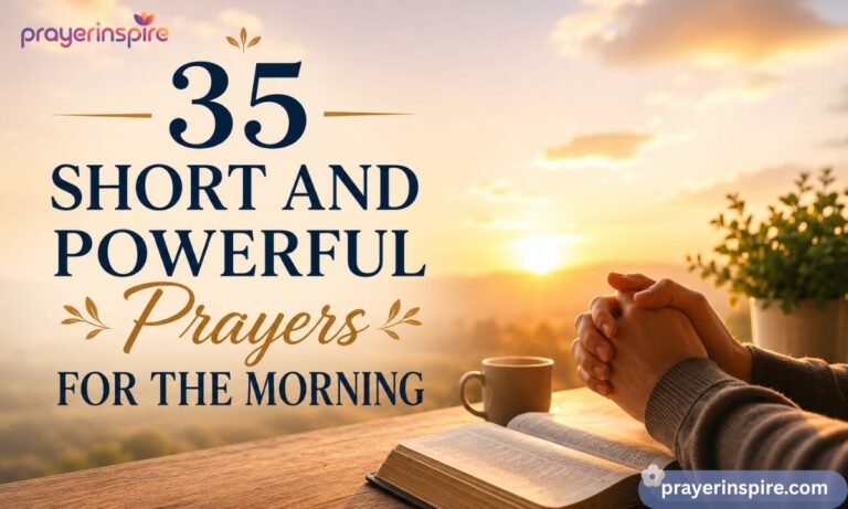 35 Short and Powerful Prayers for the Morning