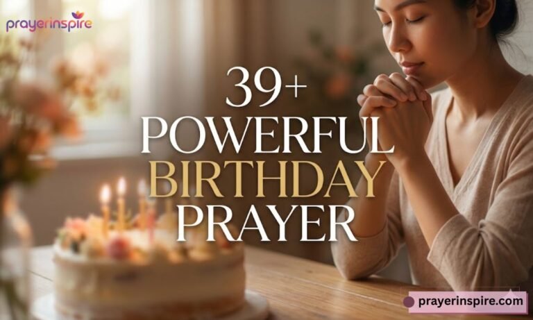 39+ Powerful Birthday Prayer