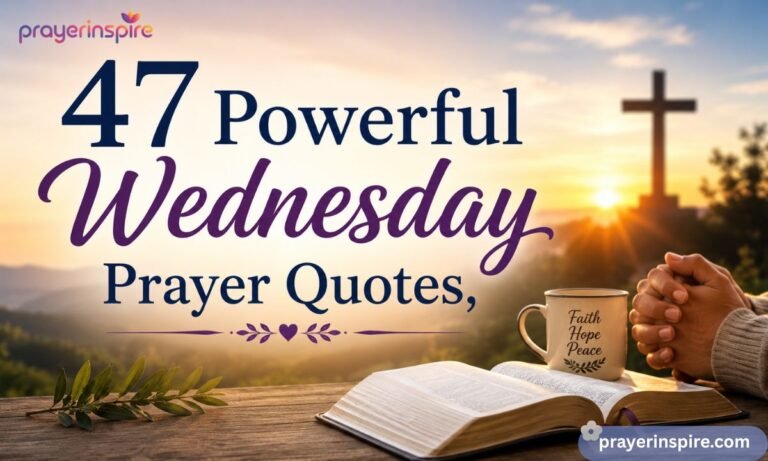 47 Powerful Wednesday Prayer Quotes,