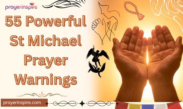 55 Powerful St Michael Prayer Warnings