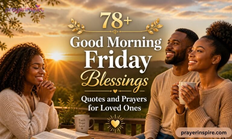 78+ Good Morning Friday Blessings Quotes and Prayers for Loved Ones
