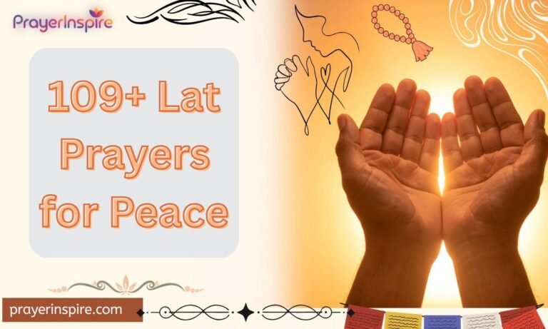 109+ Lat Prayers for Peace